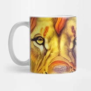 Proud and Elegant Lion Mug